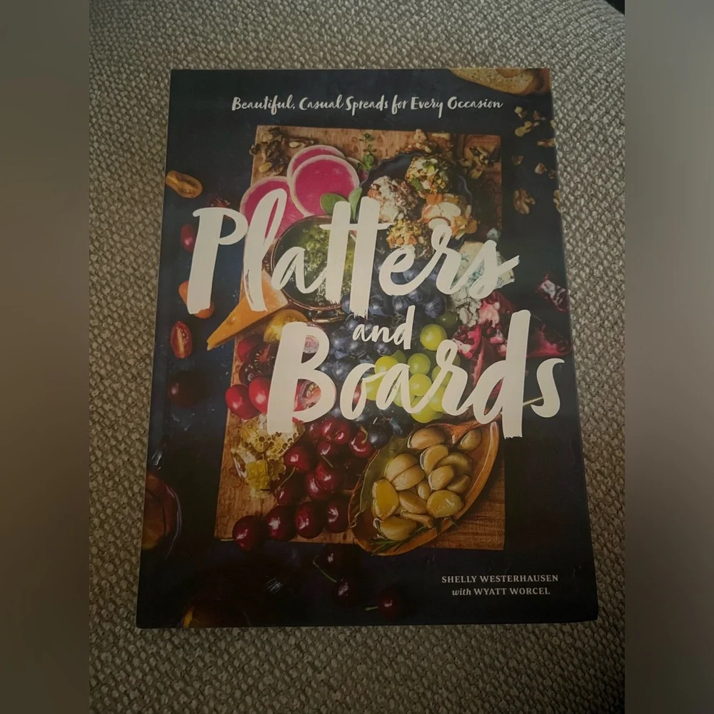 Platters and Boards hardcover cookbook